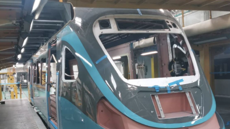 Как собирают беспилотные поезда для LRT Астаны