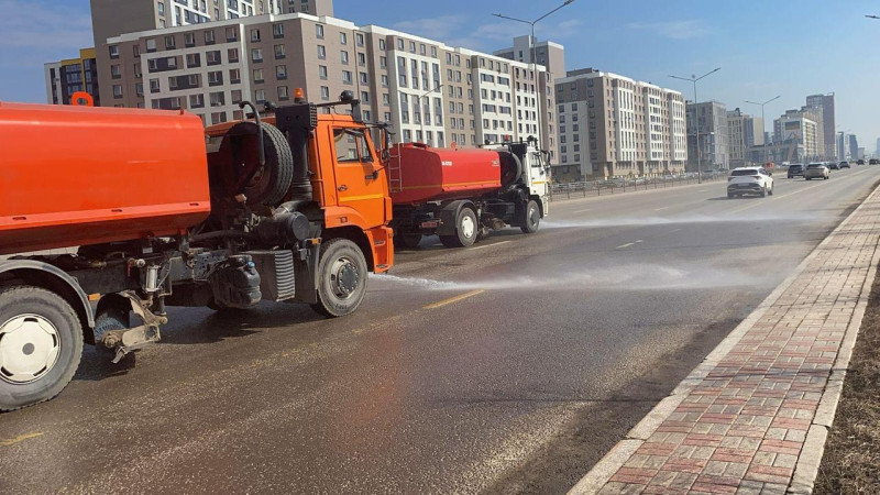 Масштабная уборка стартовала в Астане