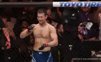 Шавкат Рахмонов: титульный бой в UFC ждет казахстанца после возвращения, по мнению Чейла Сонена