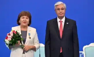 Учителя Алматы отмечены государственными наградами от Президента Токаева