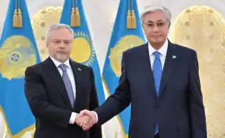 Виктор Майко: новый посол Украины в Казахстане вручил верительную грамоту Токаеву