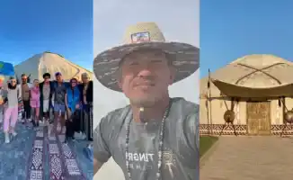 От степей Казахстана до песков Невады: как казахская юрта стала символом единства на Burning Man