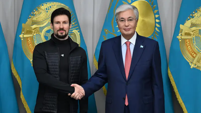 Президент Токаев встретился с основателем Telegram Павлом Дуровым для обсуждения проектов в сфере искусственного интеллекта Уральске