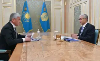 Президент Токаев встретился с акимом Карагандинской области Ермаганбетом Булекпаевым