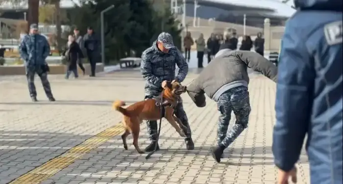 Студенты Жетысуского университета участвуют в мероприятии по профилактике наркопреступности Уральске