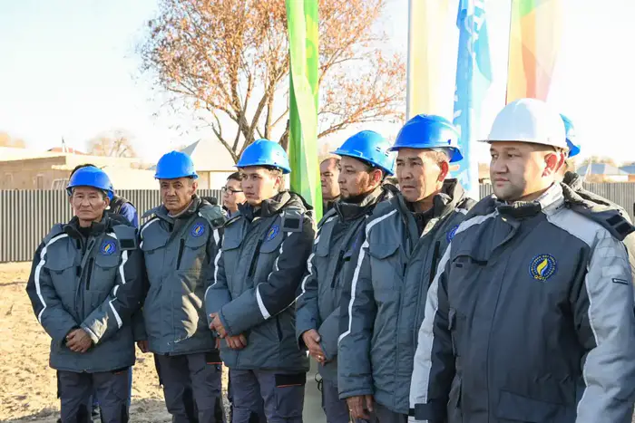 В село Шаган Сырдарьинского района подведен природный газ (7)