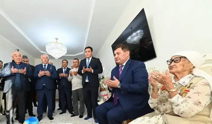 В село Шаган Сырдарьинского района подведен природный газ (8)
