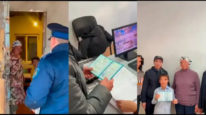 Атырау: полиция помогла ребенку с документами Уральске