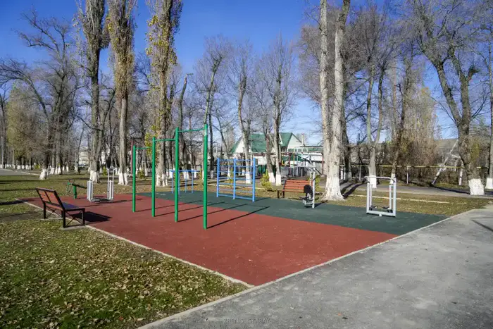 «Таза Қазақстан»: построен новый парк в селе Карабулак области Жетісу (6)