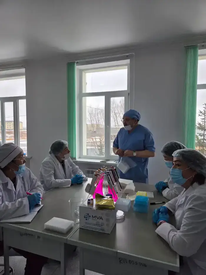 Обучение специалистов по диагностике вируса ящура в Астане: международные стандарты и современные методы Уральске