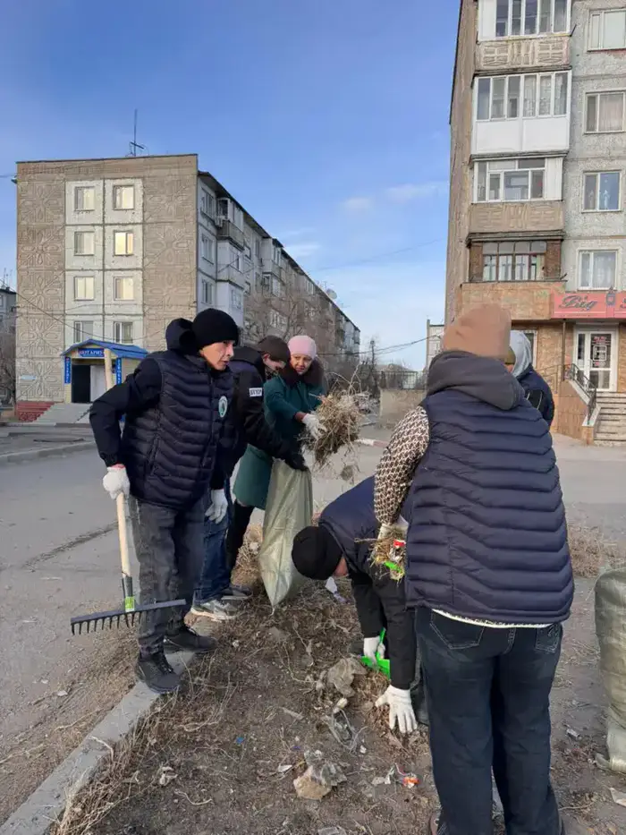 Социальная активность местных жителей в экологических мероприятиях области Ұлытау Уральске