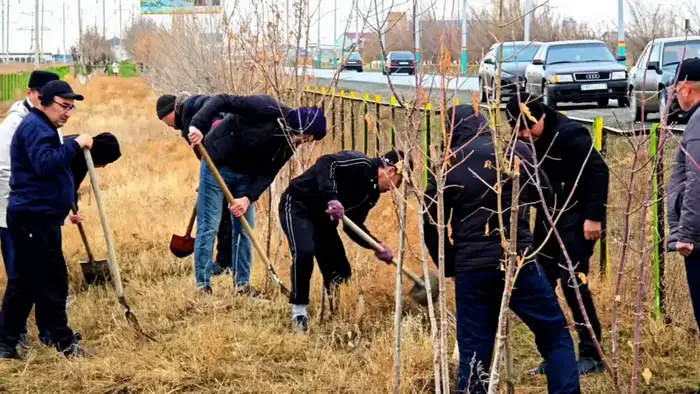 Активное участие жителей Кызылординской области в субботниках способствует улучшению экологической ситуации Уральске