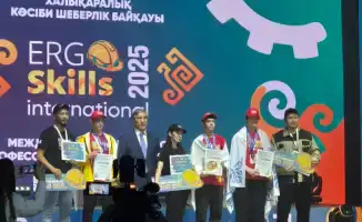 Костанайские студенты завоевали медали на международном конкурсе ERG Skills International-2025