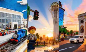 LEGO City: Астана, Алматы и Кызылорда в мире популярного конструктора