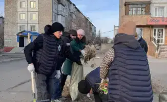 Социальная активность местных жителей в экологических мероприятиях области Ұлытау