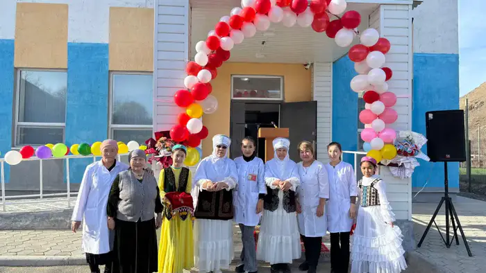 В селе Барлык-Арасан открылся современный медицинско-фельдшерский пункт Уральске