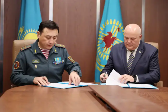Нацгвардия Казахстана подписала меморандум о сотрудничестве с Международной ассоциацией социальных психотерапевтов Уральске