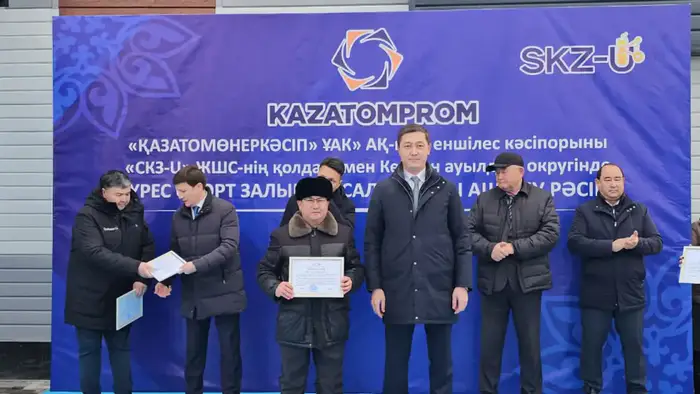 В селе Кейден сдан в эксплуатацию новый зал борьбы (6)