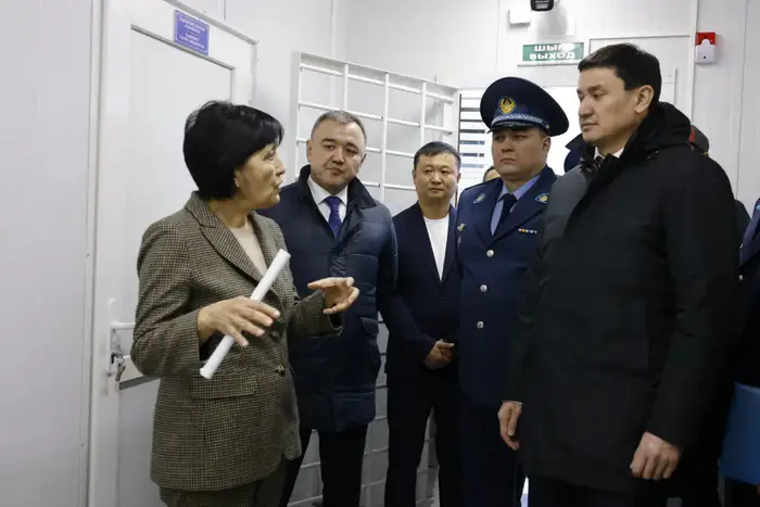В Жетісу в следственном изоляторе открыли врачебную амбулаторию (2)