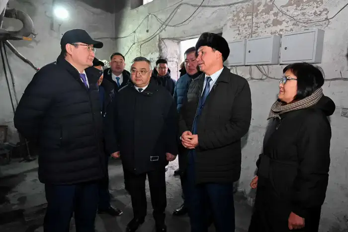 В село Алгабас проведена питьевая вода, в школе установлены новые котлы (7)