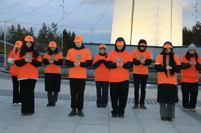 В Астане прошел "Оранжевый челлендж тишины" для борьбы с домашним насилием Уральске