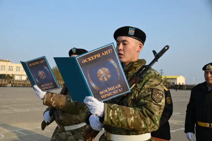 В Мангистауской области более 700 новобранцев приняли Военную присягу (10)