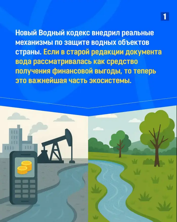 Новый Водный кодекс: шаг к защите рек от пересыхания и сохранению их экосистем Уральске
