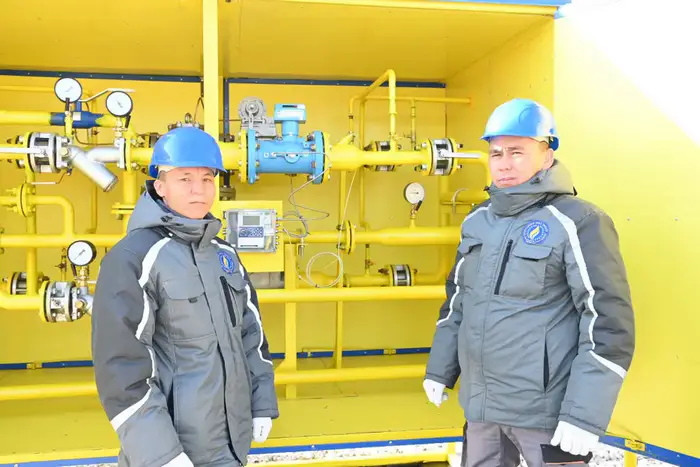 Село Дур Онгар Кармакшинского района подключено к газу (10)