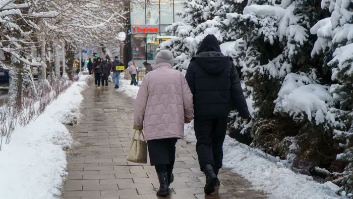 Прогноз погоды в Казахстане на 23-25 декабря: Холодное вторжение от синоптиков Казгидромета Уральске