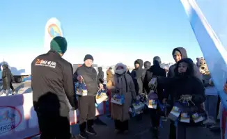 Новогодний забег: 700 сердец в едином ритме на 5 километрах Астаны