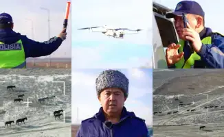 Дроны для предотвращения ДТП в Атырау