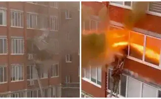 В Уральске во время тушения пожара произошел взрыв: безопасность граждан под угрозой