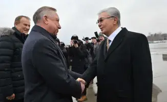 Президент Казахстана Касым-Жомарт Токаев прибыл в Санкт-Петербург для участия в международных мероприятиях