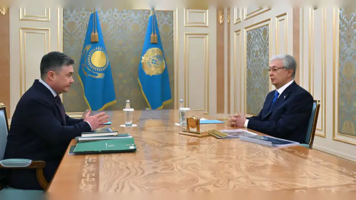 Касым-Жомарт Токаев поручил главе Нацбанка Тимуру Сулейменову принять меры по борьбе с инфляцией Уральске