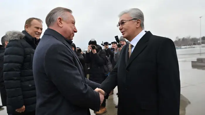 Президент Казахстана Касым-Жомарт Токаев прибыл в Санкт-Петербург для участия в международных мероприятиях Уральске