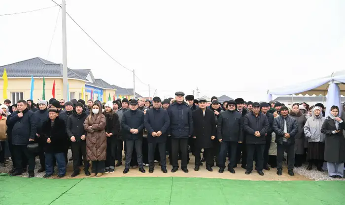 80 семей получили новое жилье в поселке Жанакорган (4)