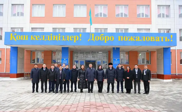 Новая школа открыта в селе Мергенсай Уральске