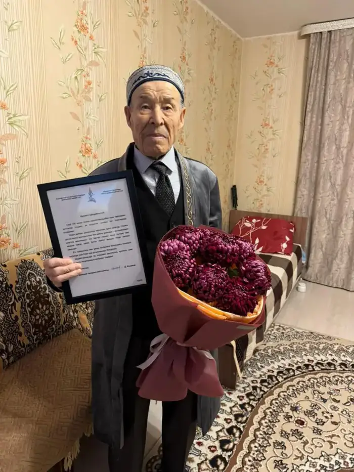 100 лет мужества: Ветеран и мир в Костанае Уральске