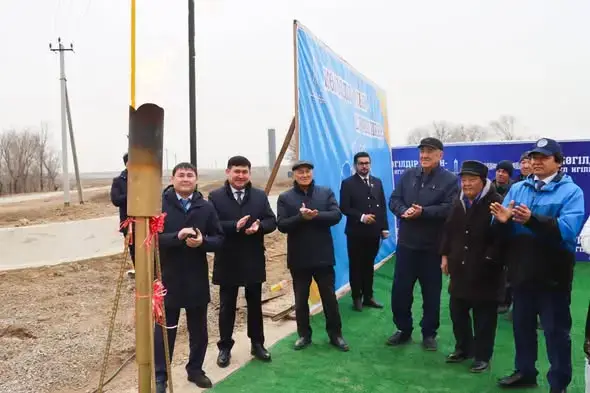 Ордабасинский район получил природный газ для селений Уральске