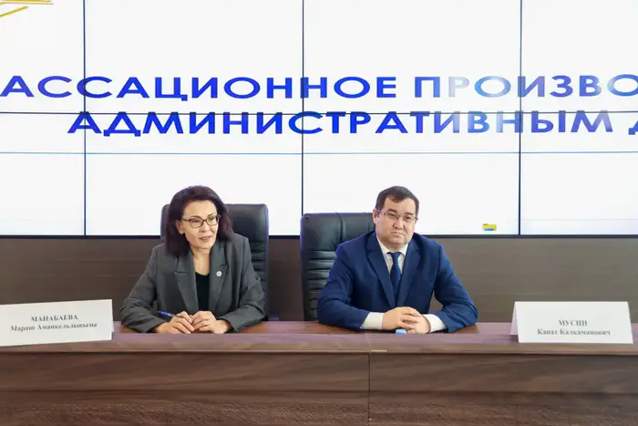Магистранты Академии правосудия при Высшем Судебном Совете приняли участие в выездной лекции в Кассационном суде по административным делам (5)