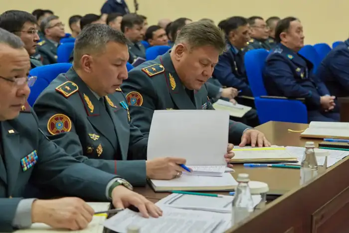 Военный совет в Национальной гвардии МВД РК: итоги и приоритетные задачи Уральске