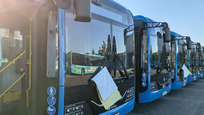 Новые автобусы на пригородных маршрутах Караганды Уральске