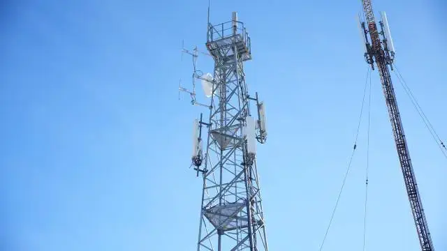 В Зайсанском районе завершено возведение антенно-мачтового сооружения (4)