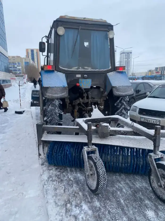 Астана: вывезено 24 тысячи кубометров снега Уральске