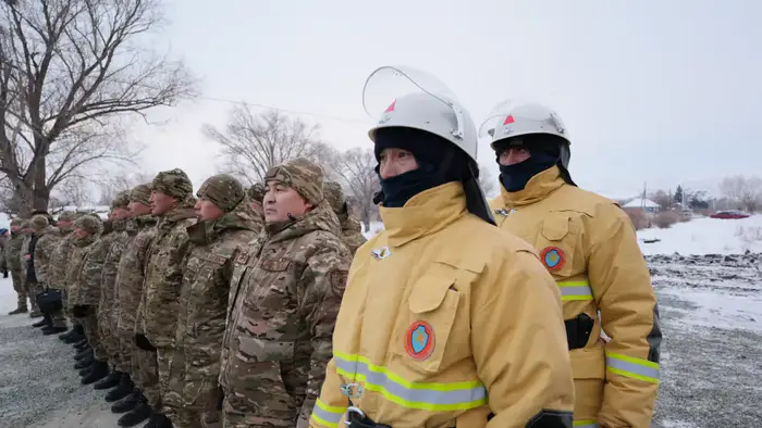154 добровольный пост пожаротушения Восточно-Казахстанская область Ауыл құтқарушылары Уральске