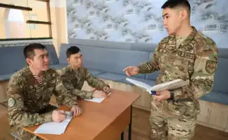 Старший сержант Айбол Коныспаев служит в Национальной гвардии и воспитывает восьмерых детей