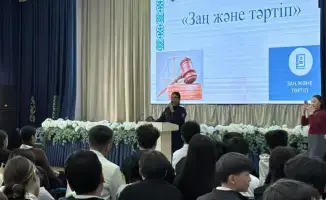 Правовая грамотность: мероприятие в гимназии №90 Астаны