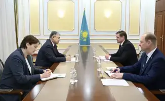 Министр иностранных дел Казахстана принял Посла Беларуси