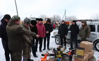 Аким области проверяет готовность к паводкам в Таскалинском районе