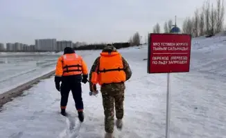 Ледяные аттракционы приостановлены: тепло пришло в Астану!